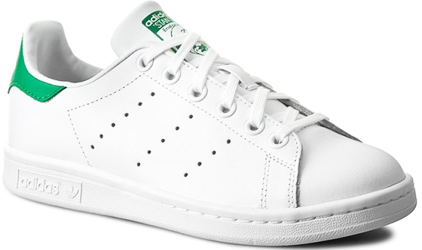 Stan Smith in vera pelle Bianco