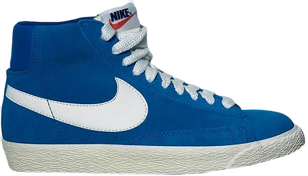 BLAZER HI SUEDE VINTAGE Azzurro