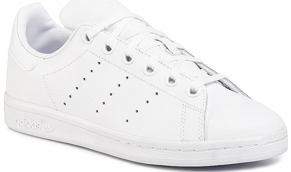 Stan Smith in vera pelle Bianco